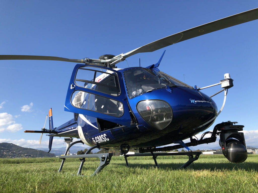 Travail aerien - Prise de vue aerienne - Mont Blanc Hélicoptères Courchevel
